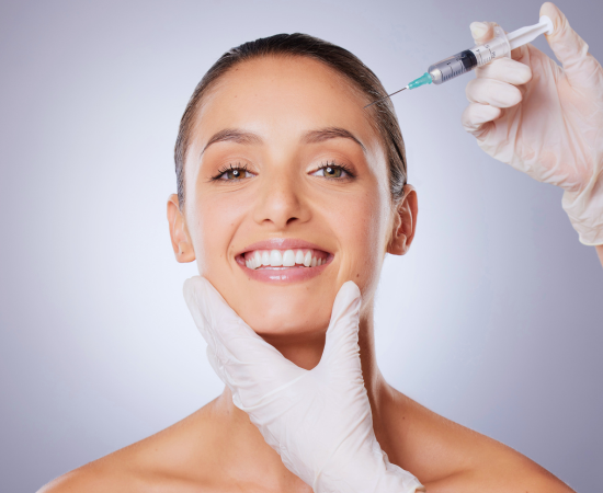 Eigenblutherapie für das Gesicht