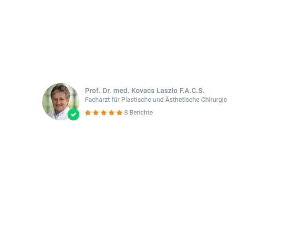 Erfahrungen mit Prof. Dr. Kovacs Plastischer Chirurg München