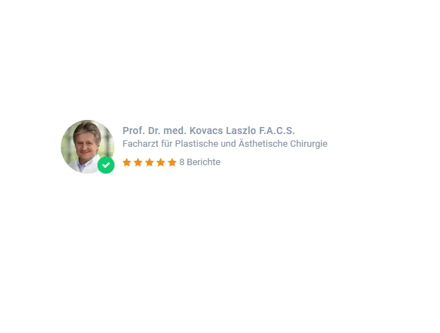 Erfahrungen mit Prof. Dr. Kovacs Plastischer Chirurg München