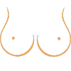 Icon mit weichen und natürlichen Brüsten nach Brust-OP mit B-Lite Implantaten